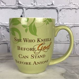 African American Expressions Women’s Christianity Olive Ceramic Coffee Mug & Cup